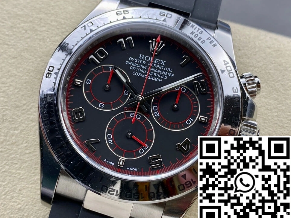 Black Factory 116509 Daytona Cosmograph Clean Dial Rolex 1202